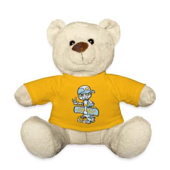Skater boy flex - Teddy Bear - sun yellow - Front