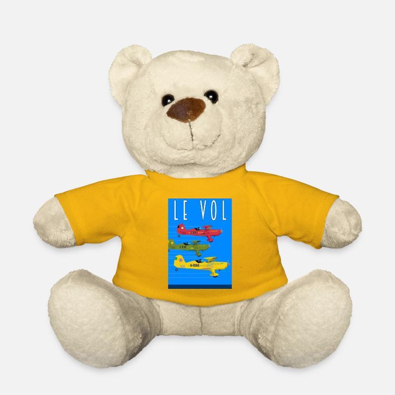 Le Vol - Teddy Bear - sun yellow
