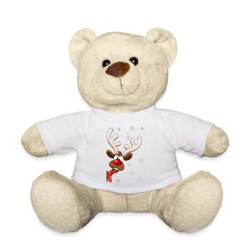 renne de noël rudolph - renne de noël - Nounours - jaune soleil - Devant