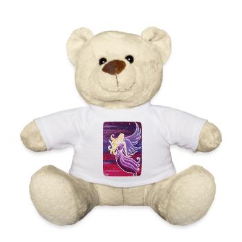 Angel of the heart's desires - Sonja Ariel von Staden - Teddy Bear - sun yellow - Front