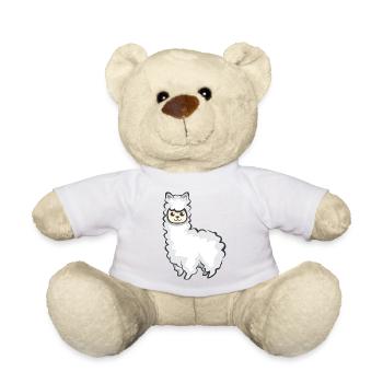 Alpaga Symbole Animal Ovins Illustration icône Graphique - Nounours - jaune soleil - Devant