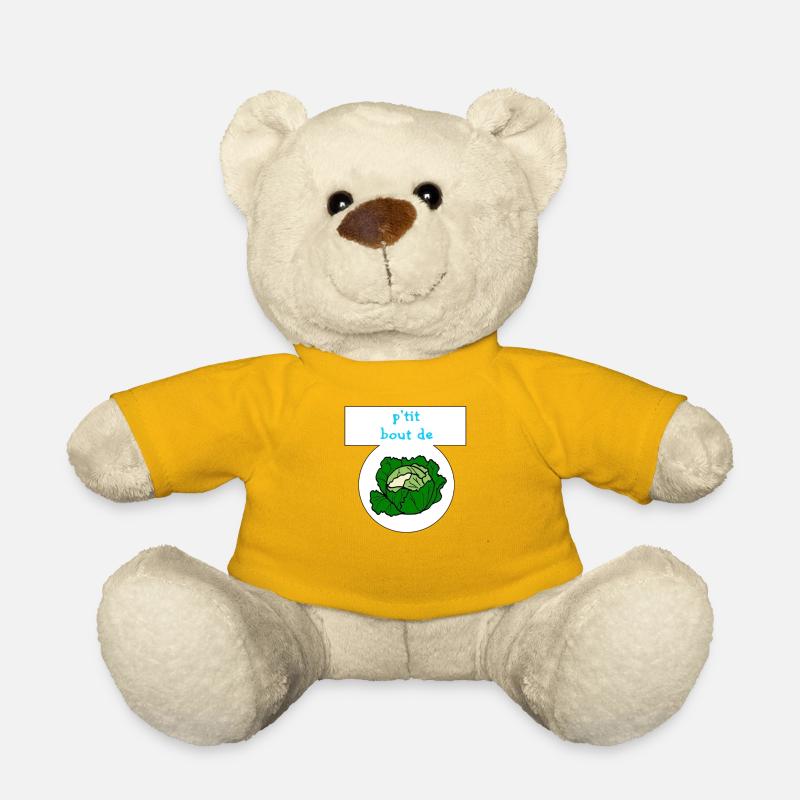 Petit bout de chou - Nounours - jaune soleil