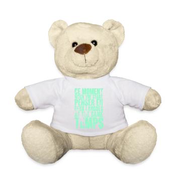 COOL SAYING FOR MULTILINGUALS, INTERNATIONAL - Teddy Bear - sun yellow - Front
