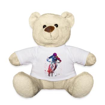 Motorsport-Sportkunst #motor #sport - Teddy - Sonnengelb - Vorne