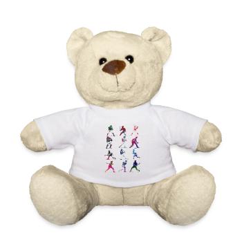 Baseballspieler #baseball #sport - Teddy - Sonnengelb - Vorne