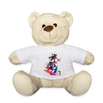 Motorsport-Sportkunst #motor #sport - Teddy - Sonnengelb - Vorne