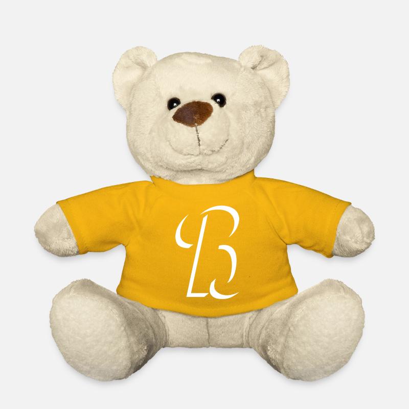 Letter B, Name, der Buchstabe B - Teddy - Sonnengelb