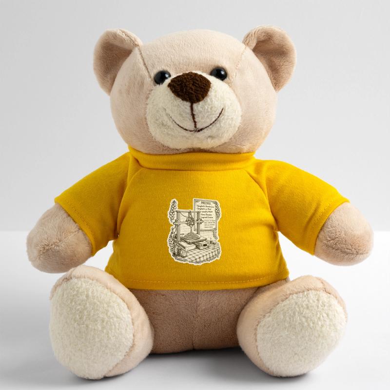 Spaghetti 3D Printer Teddy Bear