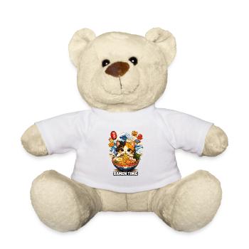 Ramen Cat Kanagawa - Teddy Bear - sun yellow - Front