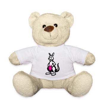 Sport du Kangourou - Nounours - jaune soleil - Devant