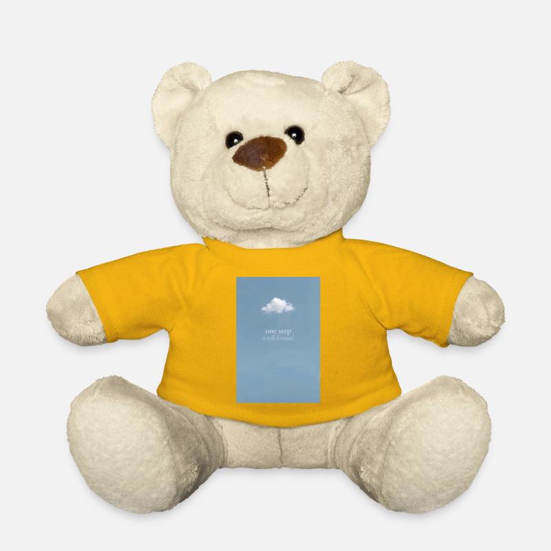 Ein Schritt bleibt Vorwärts - Teddy - Sonnengelb