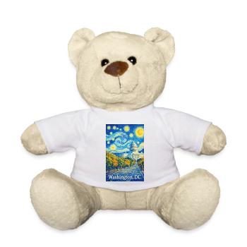 Washington, D.C. - Teddy Bear - sun yellow - Front