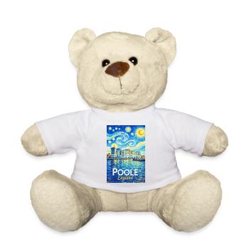 Poole England Hafen im Sternenstil - Teddy - Sonnengelb - Vorne