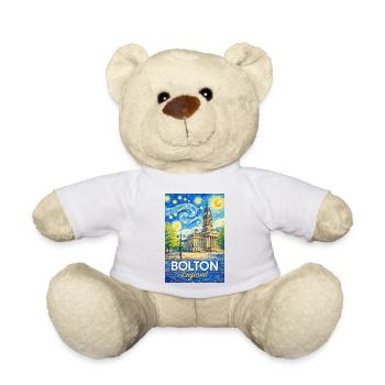 Bolton England Impression - Teddy Bear - sun yellow - Front