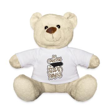 Blague de skateur - Nounours - jaune soleil - Devant