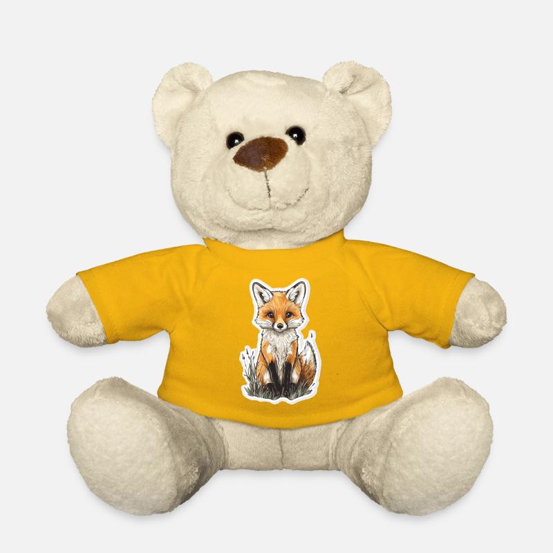 Fuchs - Teddy - Sonnengelb