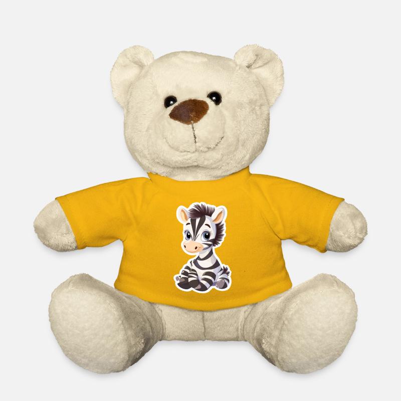 Zebra - Teddy - Sonnengelb