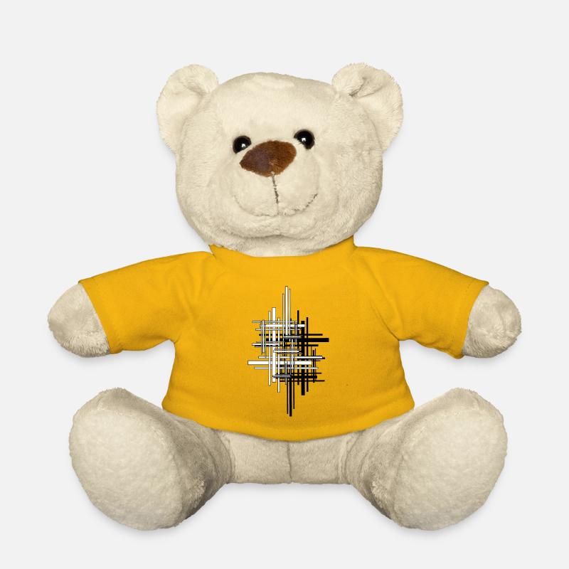Linien - Teddy - Sonnengelb