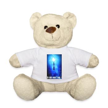 Ich bin unter Wasser - Teddy - Sonnengelb - Vorne