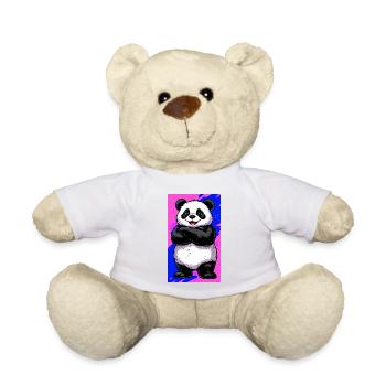 panda - Nounours - jaune soleil - Devant