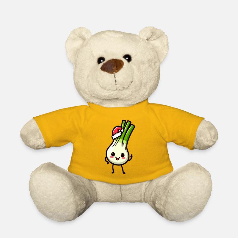Nikolauch Kawaii Lauch - Teddy - Sonnengelb