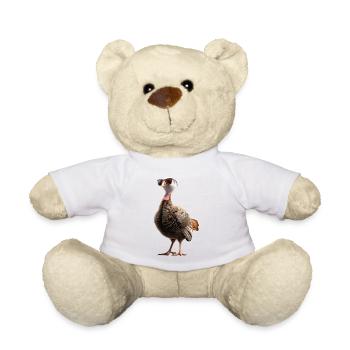 Dinde Poules Oiseaux Dinde - Nounours - jaune soleil - Devant