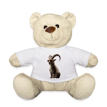 Capricorn Goat Alpine Ibex Capricorn Goats - Teddy Bear - sun yellow - Front