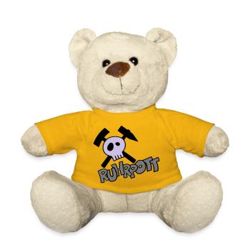 Ruhrpott Pirat - individualisierbar - Teddy - Sonnengelb - Vorne