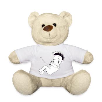 Punks not dead - Teddy - Sonnengelb - Vorne