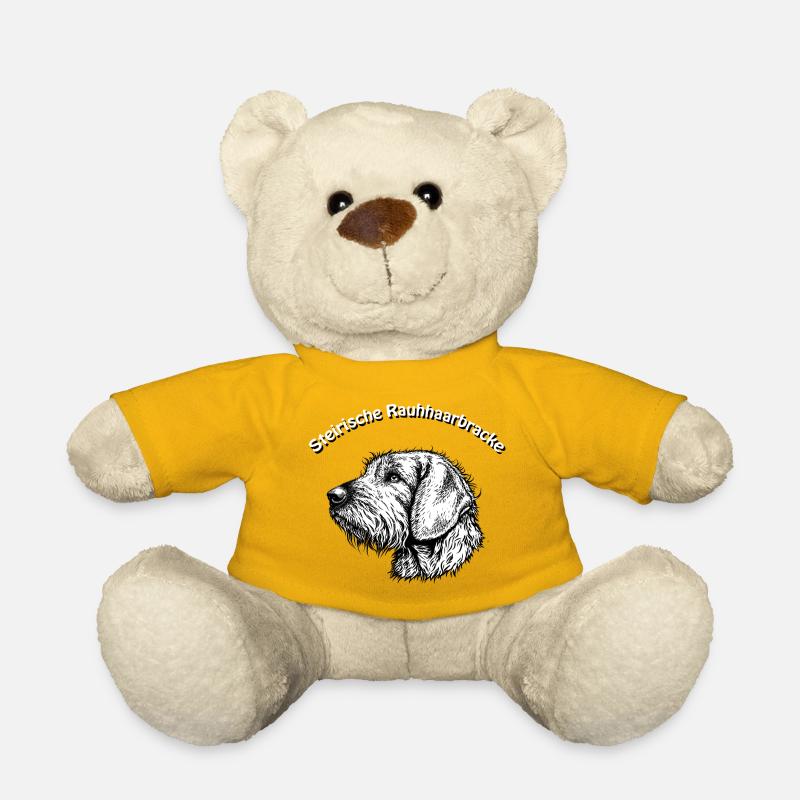 Steirische Bracke Portrait - Teddy - Sonnengelb