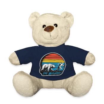Stay Motivated - Teddy Bear - french navy - Front