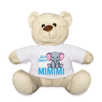 J'entends toujours seulement un éléphant Mimimi - Nounours - jaune soleil - Devant