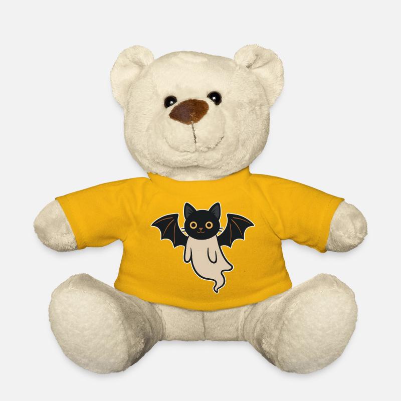 Nachtflügel Geistkatze - Teddy - Sonnengelb