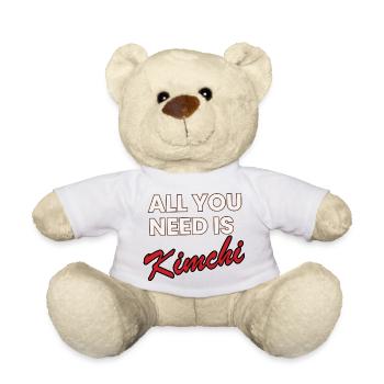 All You Need Is Kimchi – Korea Food Shirt - Teddy - Sonnengelb - Vorne