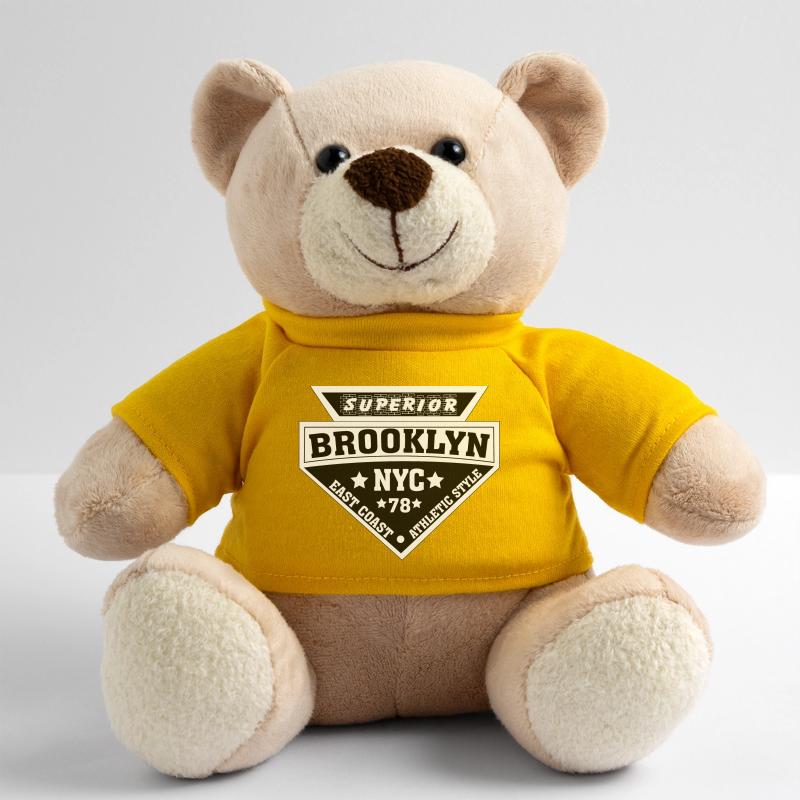 Brooklyn NYC Athletic Shield Teddy Bear