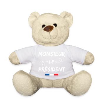 Mr. President, French humor - Teddy Bear - sun yellow - Front