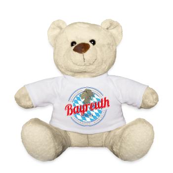 Bayreuth in Bayern Vintage Oberfranken Deutschland - Teddy - Sonnengelb - Vorne