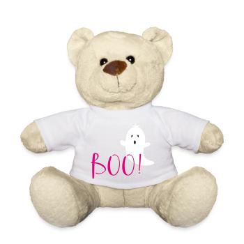 Boo – Drôle de design de fantôme pour Halloween - Nounours - jaune soleil - Devant