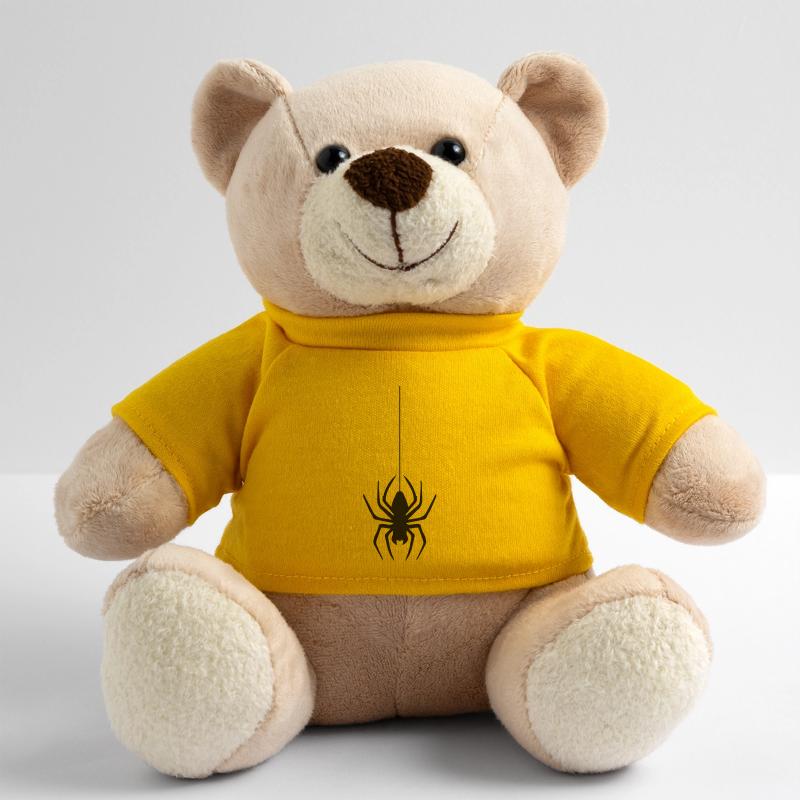 abseil thread spider web spider logo design disgust Teddy Bear