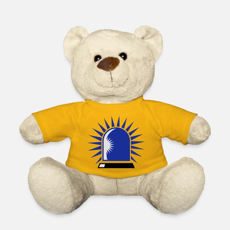 Blaulicht - Teddy - Sonnengelb