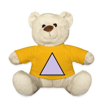 hipster triangle dreieck form - Teddy - Sonnengelb - Vorne