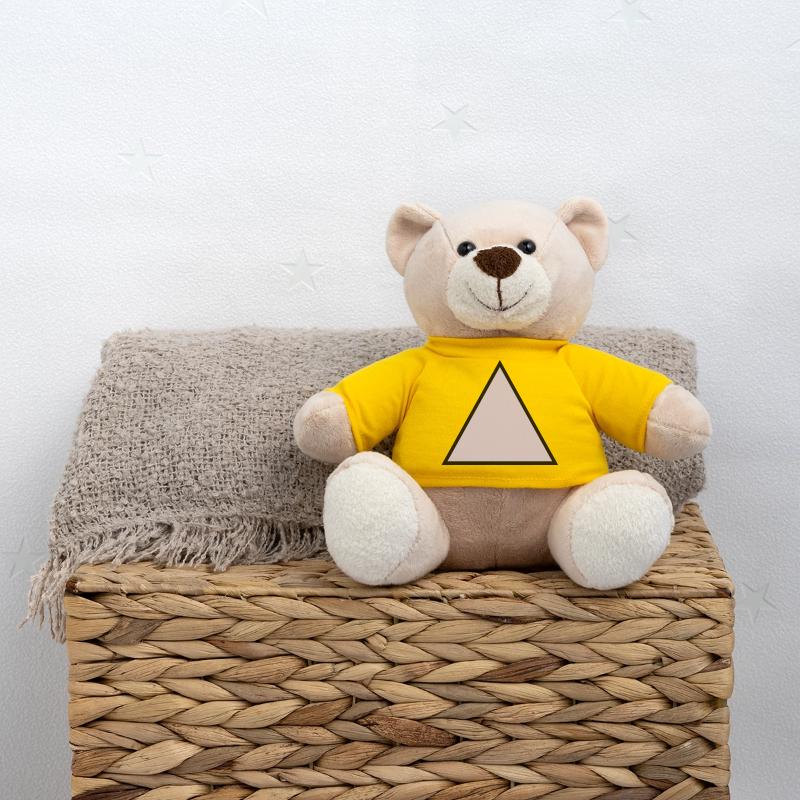 hipster triangle triangle shape Teddy Bear