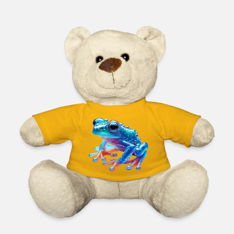 Frosch - Teddy - Sonnengelb