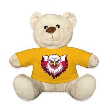 Aigle Polska Pologne Drapeau polonais - Nounours - jaune soleil - Devant
