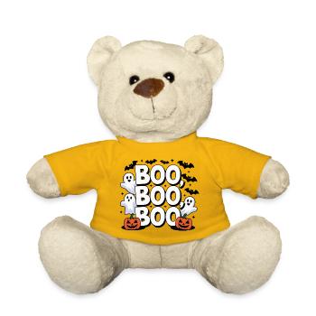 Boo Boo Boo Halloween Design - Teddy - Sonnengelb - Vorne