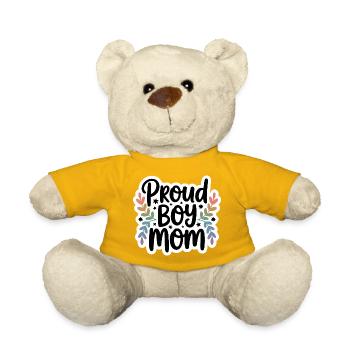 Proud mom - Teddy Bear - sun yellow - Front