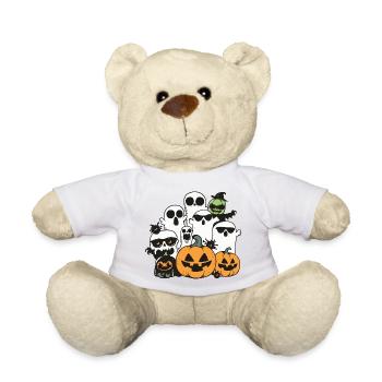Halloween Party Figuren - Teddy - Sonnengelb - Vorne