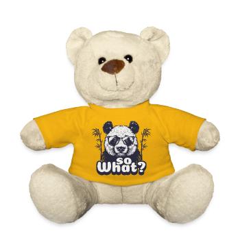 Panda, So What - Teddy Bear - sun yellow - Front