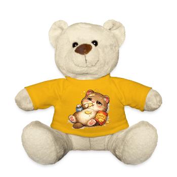 Keksliebende Katze - Teddy - Sonnengelb - Vorne