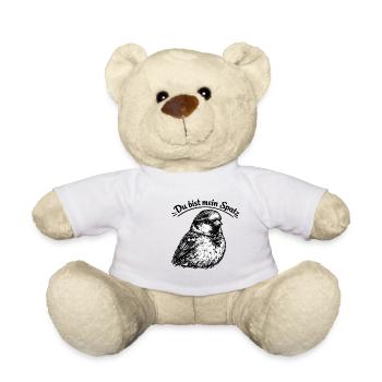 Tu es mon moineau - Nounours - jaune soleil - Devant